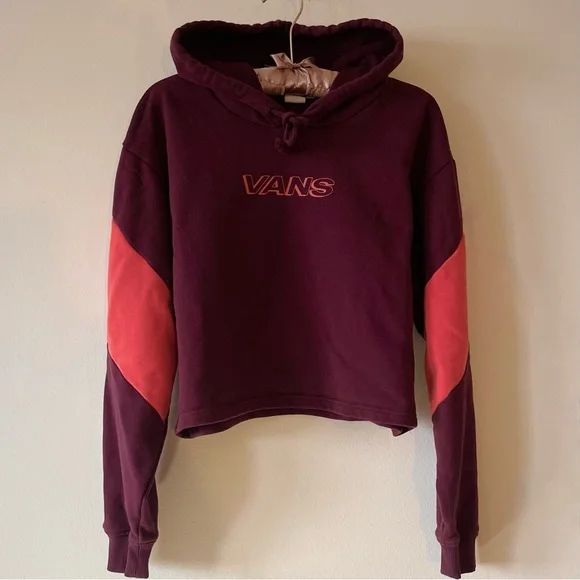 *Sold* Vans Cropped Hoodie - Picture 1 of 5